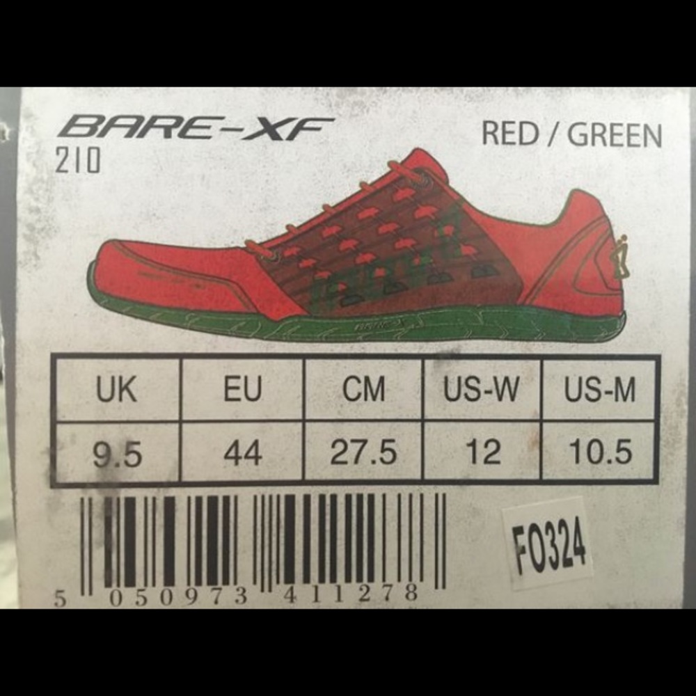 Inov8 Bare XF 210